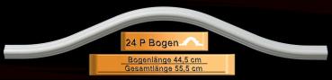 Bogenelement für Leiste 24 P 24mm breit