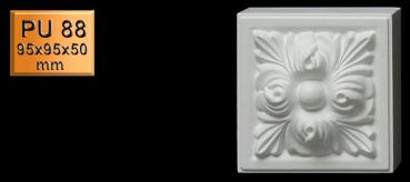 PU 88 95x95mm - Dekor zur Leiste PU 10