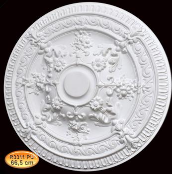 R 3311 PU Rosette - Durchmesser 66,5cm