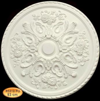 R 3312 PU Rosette - Durchmesser 83cm - größtes Modell