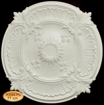R 3324 PU Rosette - Durchmesser 77cm