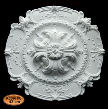 R 3306 PU Rosette - Durchmesser 42cm
