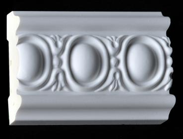 Wand 250 PU  8,1x2cm  feste Stuckleiste für Wandgestaltung