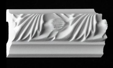 Wand 258 PU  5,7x2,2cm  feste Stuckleiste für Wandgestaltung