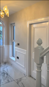 Leiste 40 P  40mm breit  feste Stuckleiste