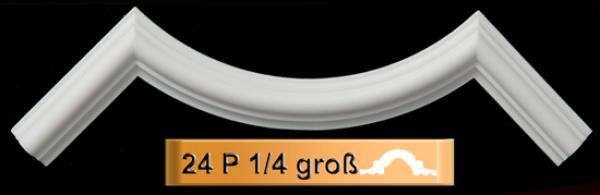 Viertelkreis 24 P 1/4 "groß" 24mm breit