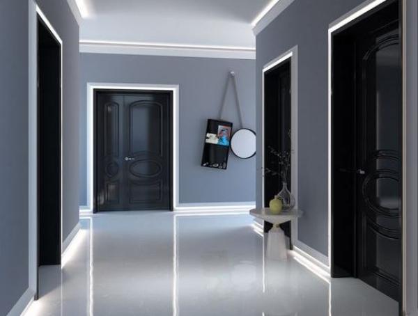 Licht 021 P   2x2,5cm Fussleiste für Kombi mit Licht 019 P für LED Licht
