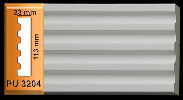 PU 3204 Pilaster Mittelteil 113x23mm