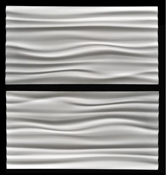 3 D Wandpaneele - 75,8x37,8cm =  0,286 m²/Stück