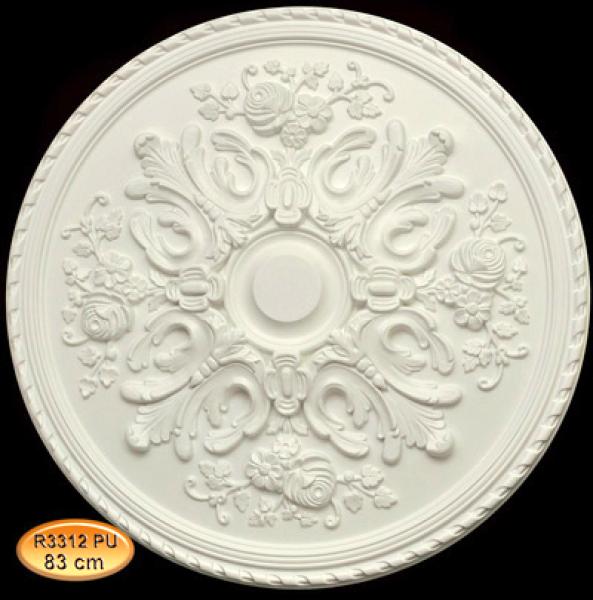 R 3312 PU Rosette - Durchmesser 83cm - größtes Modell