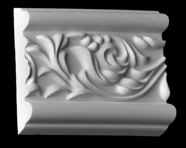 Wand 217 PU  7,8x1,3cm   feste Stuckleiste für Wandgestaltung