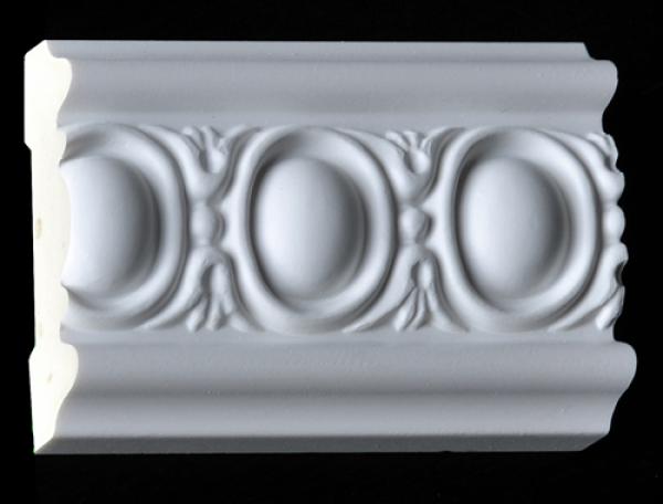 Wand 250 PU  8,1x2cm  feste Stuckleiste für Wandgestaltung