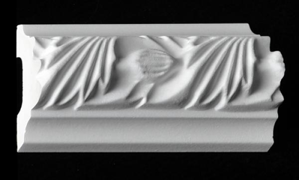 Wand 258 PU  5,7x2,2cm  feste Stuckleiste für Wandgestaltung