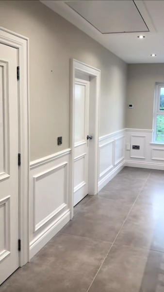 Leiste 70 P  70mm breit  feste Stuckleiste